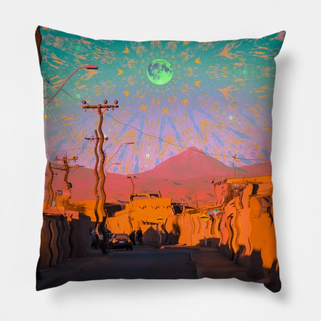 Atacama Journey Pillow by Cajuca