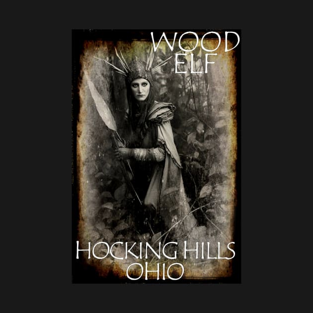 Wood Elf Hocking Hills Ohio by BarrySullivan