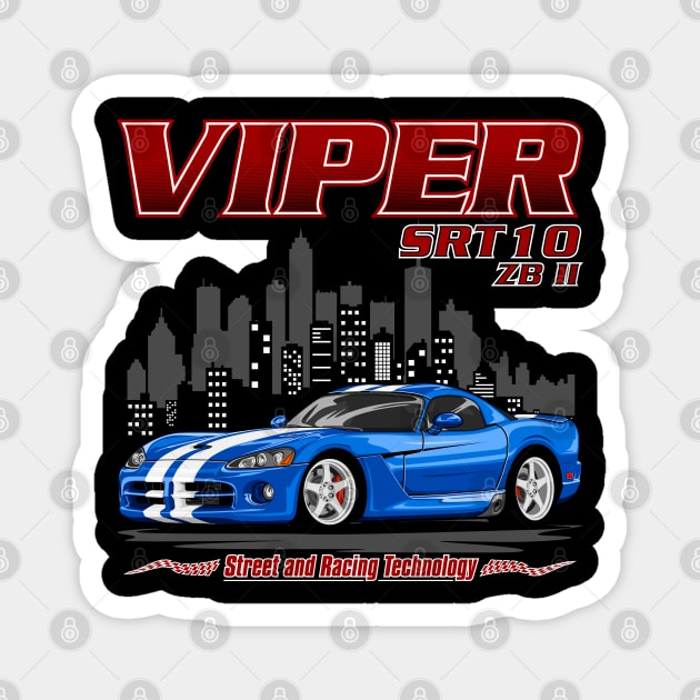 Dodge Viper SRT10 Magnet by WINdesign