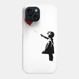 BANKSY Red Heart Balloon Girl Phone Case