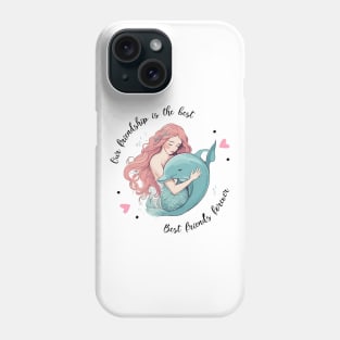 Our friendship is the best. BFF forever Phone Case