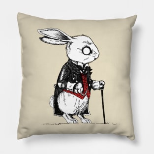 White Rabbit Pillow