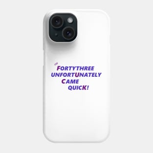 OH 43 Phone Case