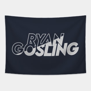 Ryan Gosling vector art fan works graphic design by ironpalette Tapestry