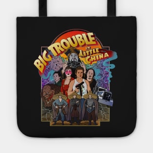 Big Trouble Little shirt Tote