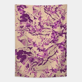 Vintage Violet Marble Tapestry