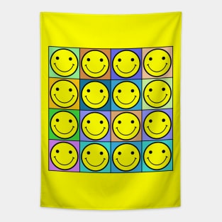 Smiley Colors Tapestry