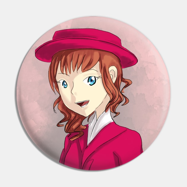 Detective Girl Pin by Dearly Mu