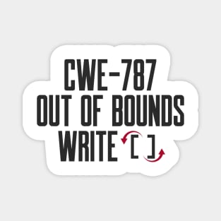 Secure Coding CWE-787 out of bounds write Magnet