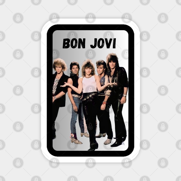 Bon Jovi Magnet by FunComic