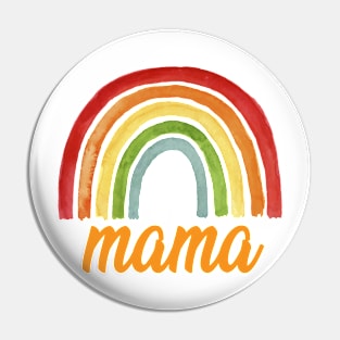 Rainbow Mama Pin