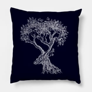 Mystic Antlers of the Forest (Light) Pillow