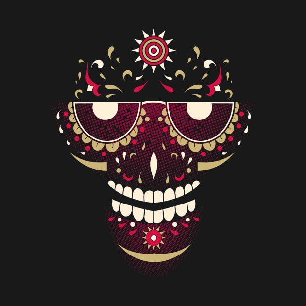 Sun Skull by Designious