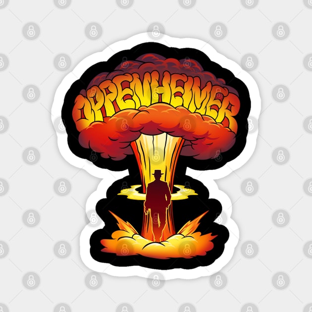 Oppenheimer Magnet by Scud"