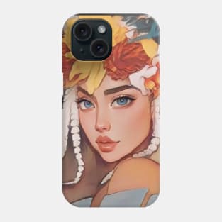 Tropical Blonde Beauty 2023 Phone Case