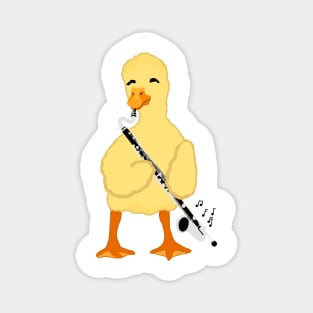 Bass Clarinet Duck Magnet