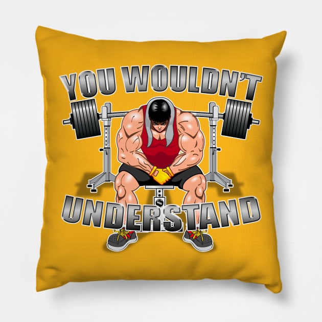 You wouldn't Understand Pillow by Maxsomma