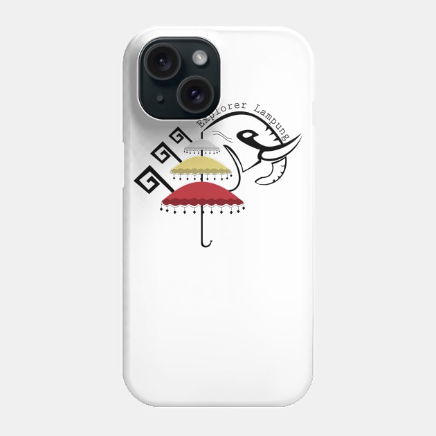 Umbrella Phone Case by balunlampung