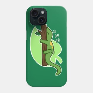 Sleepy Gecko Phone Case