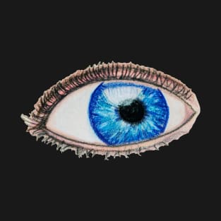 Blue eye with reflection T-Shirt