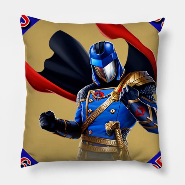 G.I. JOE CLASSIFIED Pillow by ROYAL GUARD AUTOGRAPH SERVICE