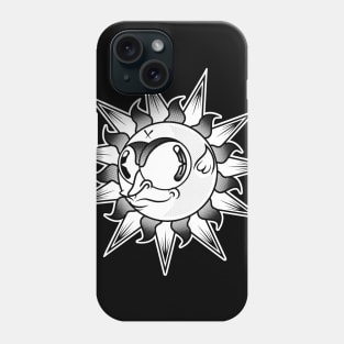 Black Sun Phone Case