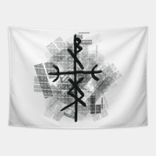 Nordic fertility sigil Tapestry