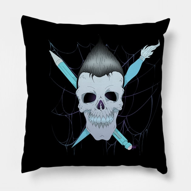 Horror Art Pillow by schockgraphics