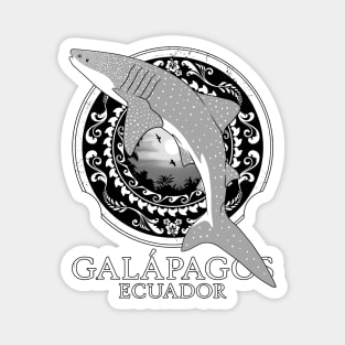 Whale Shark Ecuador Galápagos Magnet