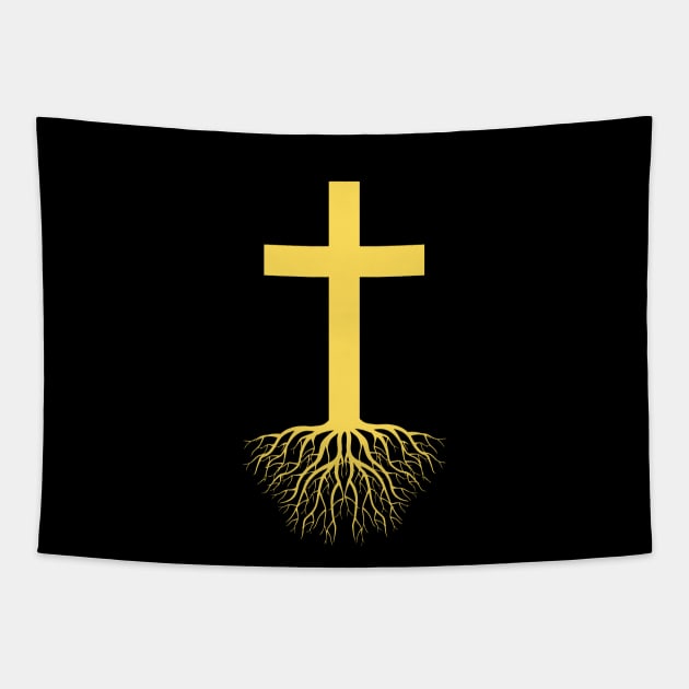 Rooted In Christ | Christian Tapestry by All Things Gospel