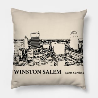 Winston Salem - North Carolina Pillow