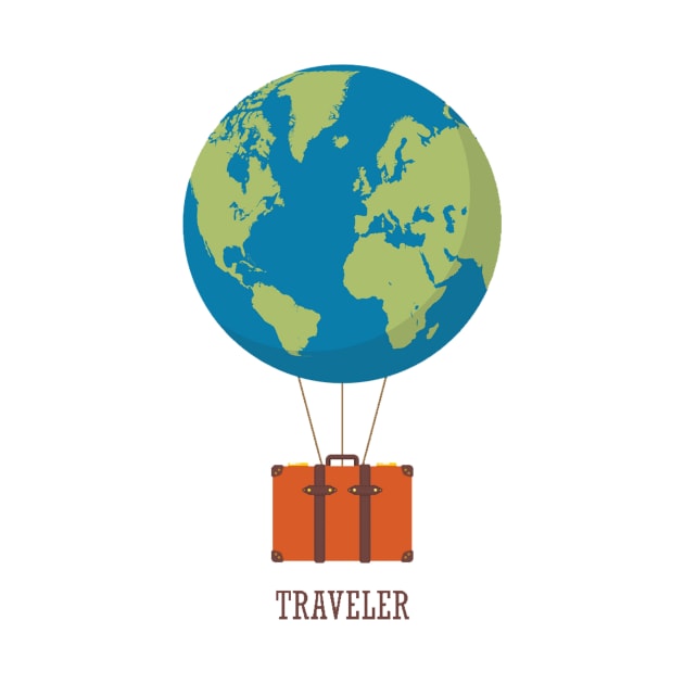 Happy Traveler Day by Narkitaski