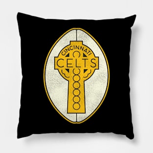 Defunct Cincinnati Celts Football Team Pillow