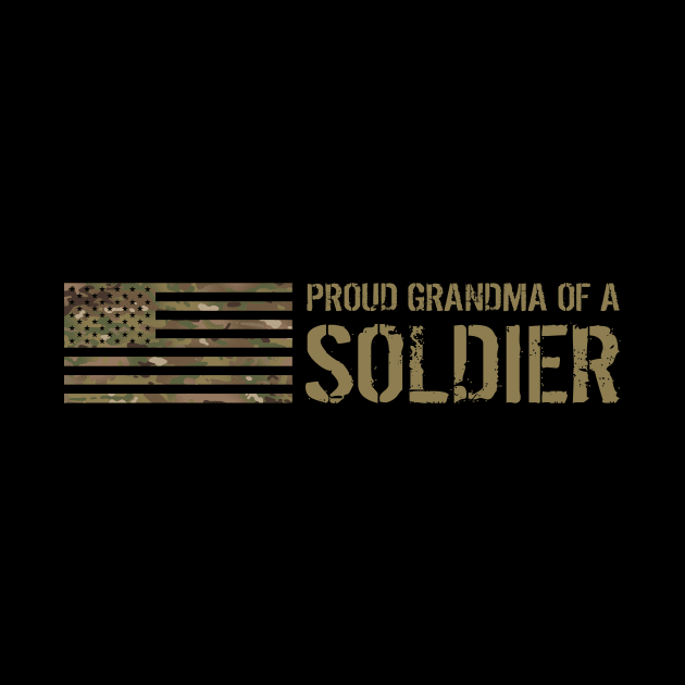 Proud Grandma of a Soldier by Jared S Davies