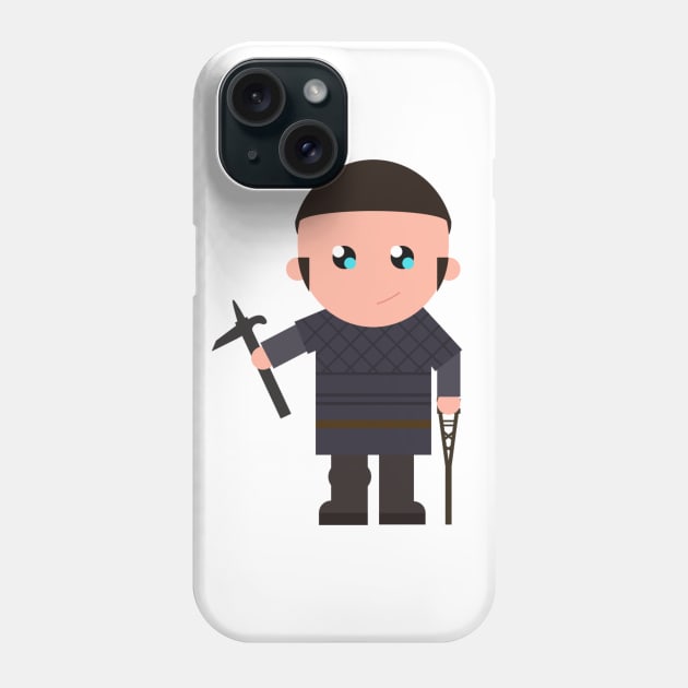 Ivar the Boneless Phone Case by VikingsGraphics