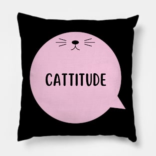cattitude Pillow