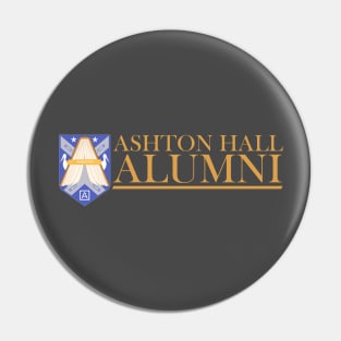 Ashton Hall Alumni (Horizontal) Pin