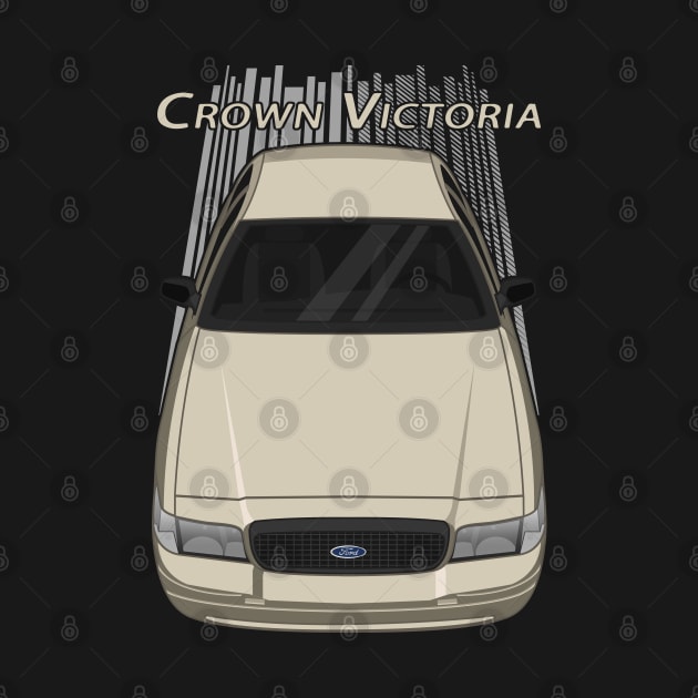 Ford Crown Victoria Police Interceptor - Gold by V8social