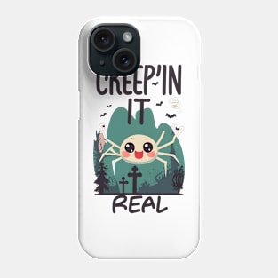 Kawaii Halloween Spider Pun Phone Case