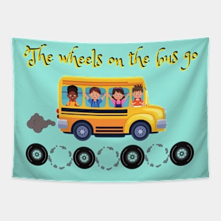 The Wheels On The Bus Go... Tapestry