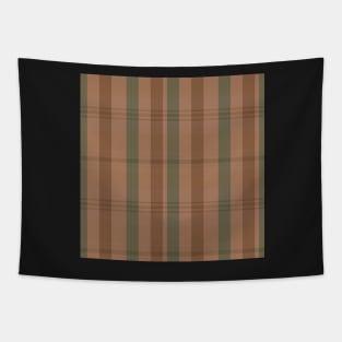 Light Academia Aesthetic Artair 2 Hand Drawn Textured Plaid Pattern Tapestry