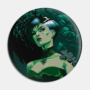 Dark Fantasy Art Pin