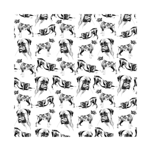 boxer pattern T-Shirt