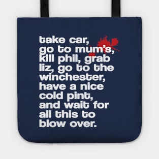 Take car, go to mum's... Tote