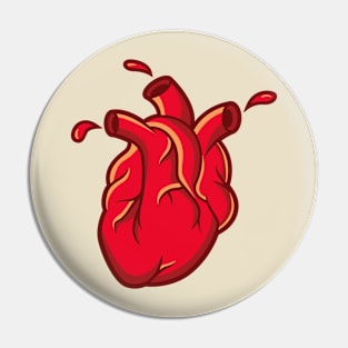 MY HEART Pin