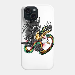 Eagle Snake Tattoo Phone Case