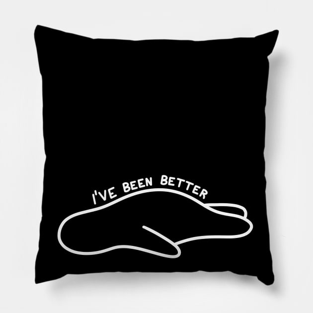 He estado mejor Pillow by Pahu Design