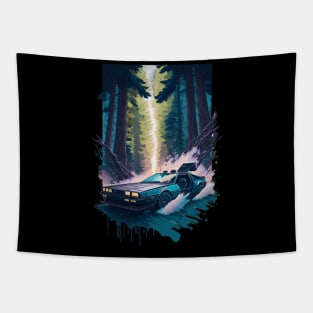 Summer Art DMC DeLorean Tapestry