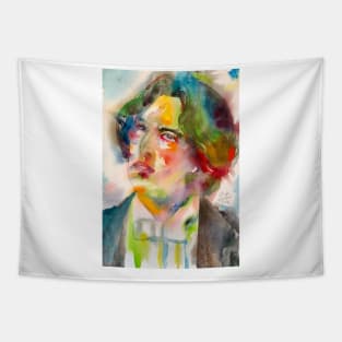 OSCAR WILDE watercolor portrait .34 Tapestry