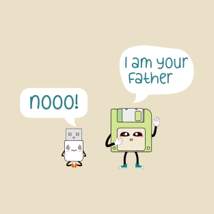 Funny My Father USB T-Shirt